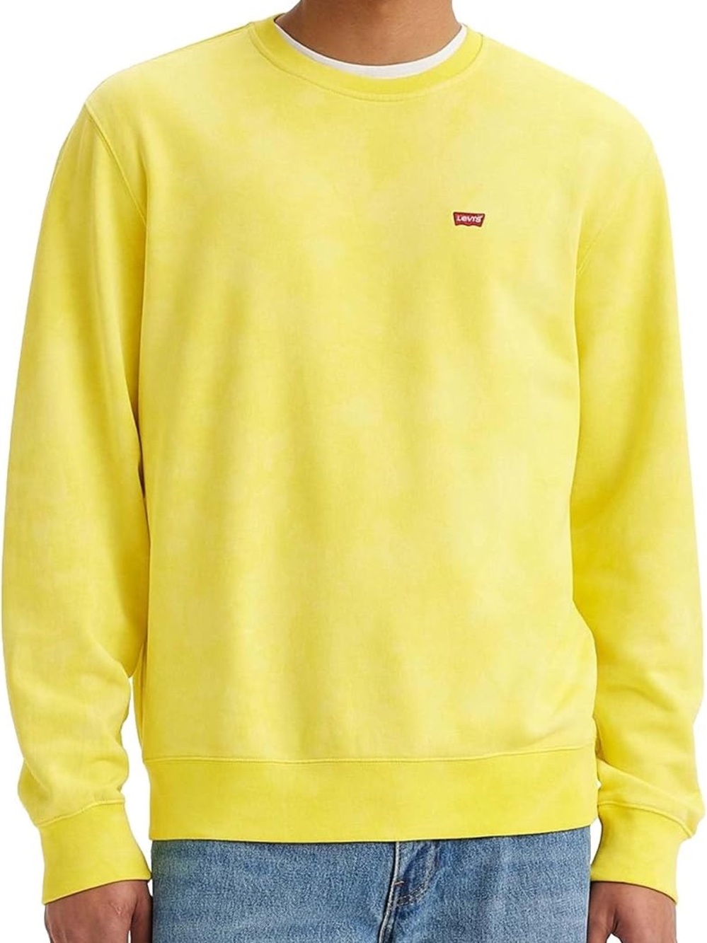 Levi's Men's/Women’s Bright Yellow Crewneck Sweatshirt